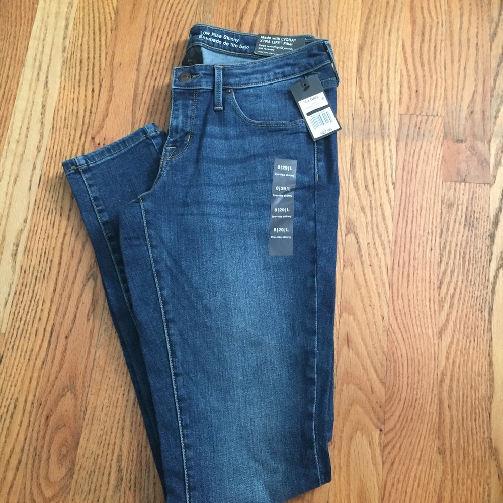 Mossimo Supply Co Low-Rise Skinny Jeans